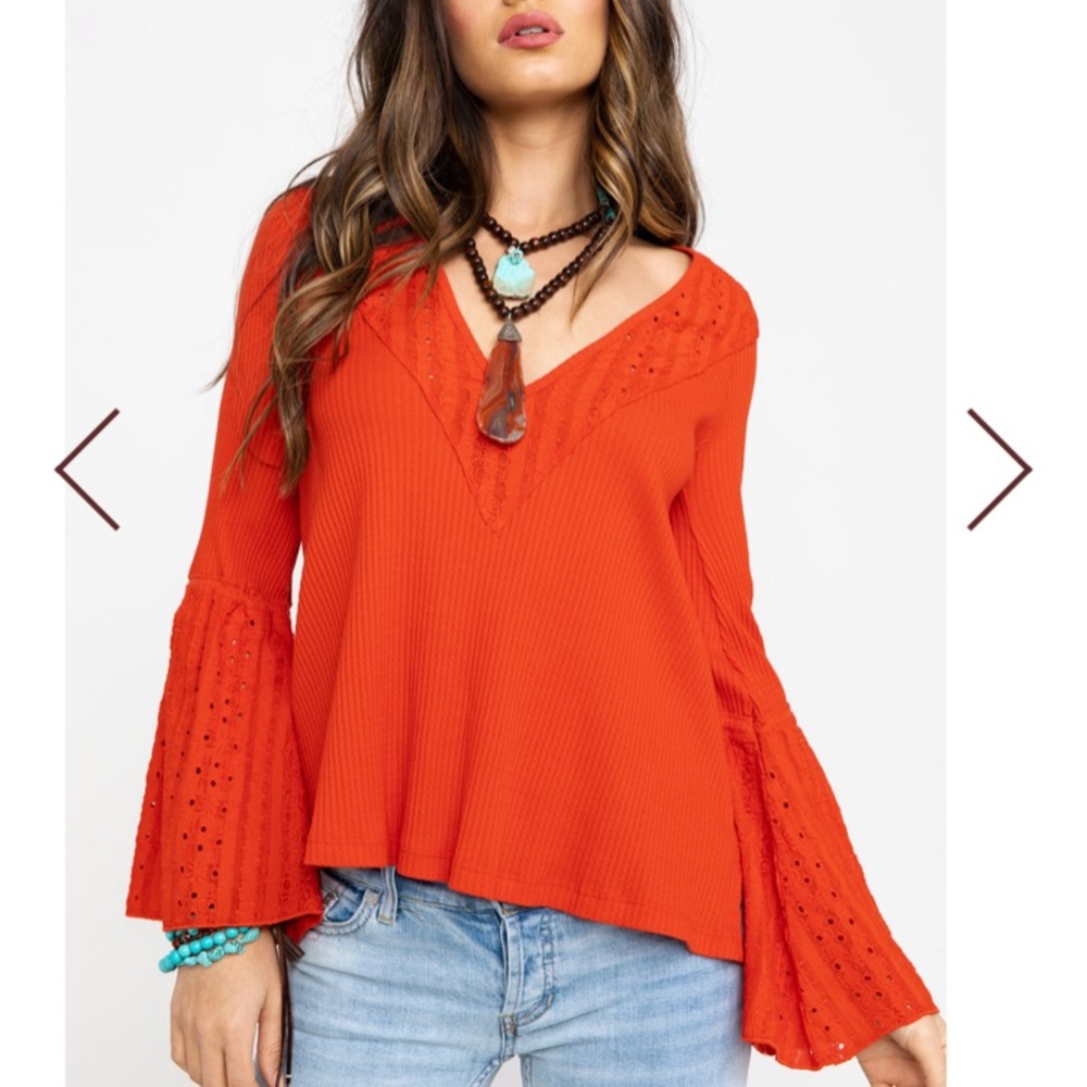 Free People Women's Parisian Nights Thermal Tee